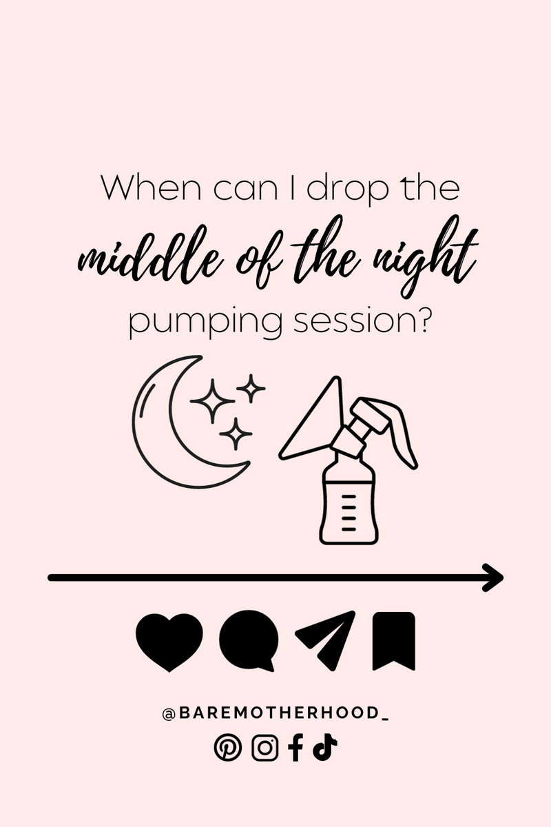 How To Drop Middle Of The Night Pump